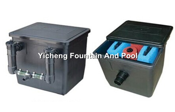 Biologi UV Filtrasi kolam Filter Untuk 4m³ Taman / Ikan Ponds 50L Volume