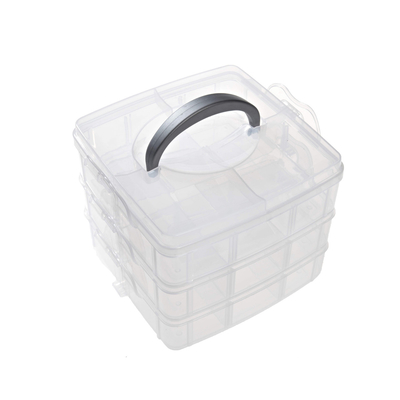 Small Durable Nail Art Tool Box , Display portable tool boxes