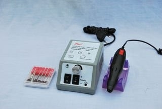 Custom various colors 160mm L X 24mm Diameter 110v-220v 50 / 60Hz Electric Nail Drill