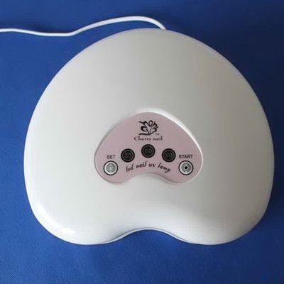 CE / Rohs Certified LED Nail Lamp 12W With Fixed Time Function, LED Top Gel