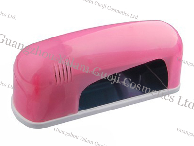 Harmless 12w / 9W UV Nail Lamp 220 - 240V With UVA Bulb For Drying UV Gel