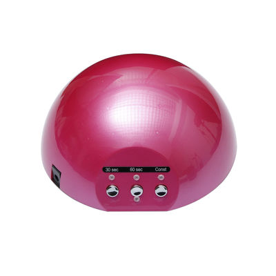 Beautiful Red 15W LED CCFL Nail UV Lamp / Nail Dryer Machine 50/60Hz