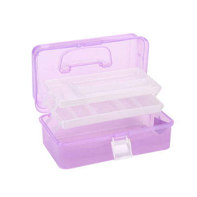 Plastic Navi ABS Nail Art Tool Case Storage Box Organizer Container