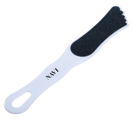 Plastic Nail Art Tool Foot Shape Pedicure File Exfoliationg Scurb Foot file