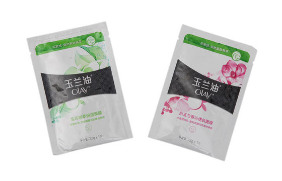 Kosmetik aluminium Foil Kemasan tas kelembaban bukti untuk Facial Mask