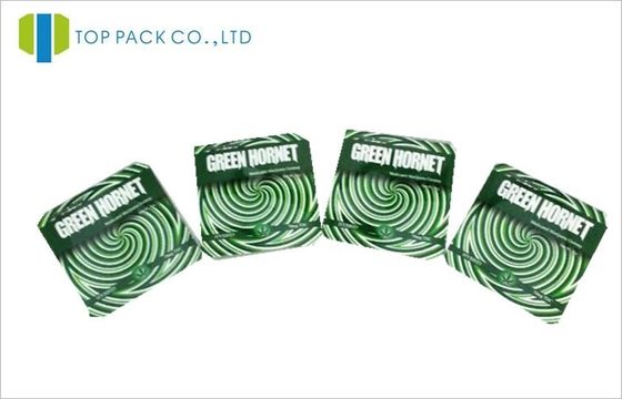 Moisture Proof Printed Laminated Pouches Hijau Food Grade PET / BOPA / PE Bawah Terbuka