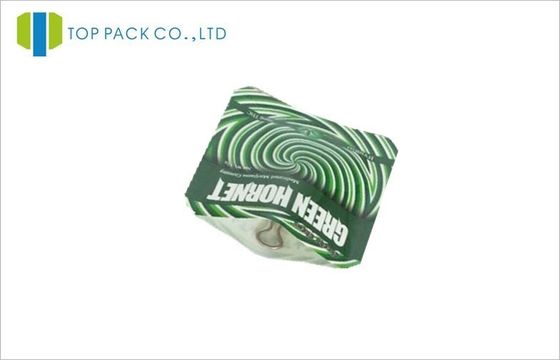 Moisture Proof Printed Laminated Pouches Hijau Food Grade PET / BOPA / PE Bawah Terbuka
