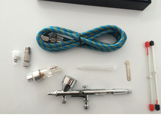 New Precision Dual-Action Airbrush Air Compressor  Set Craft Cake Hobby Paint Tattoo