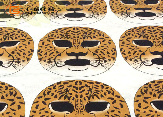 Printing Animal Face Mask Sheet Never Fade / Paper Mask Beauty