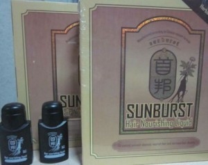 Hasil nyata sunburst pertumbuhan rambut 6 in1 shou Bang rambut tambahan cairan rambut padat
