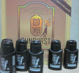 Hasil nyata sunburst pertumbuhan rambut 6 in1 shou Bang rambut tambahan cairan rambut padat
