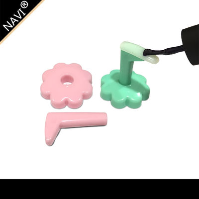 Small Nail Art Tools Pink Green Nail Art Practice Frame for DIY faise nail tips