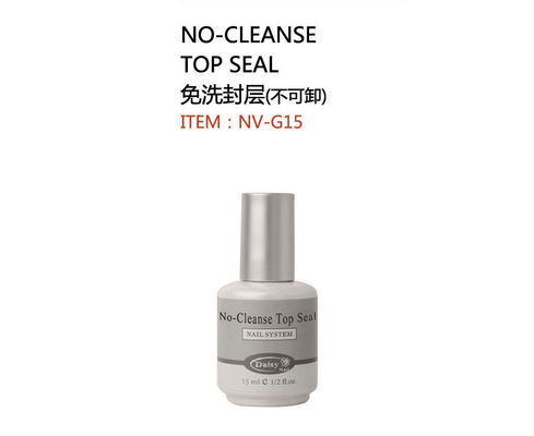 Luxury Nail 15 ML UV Ultra Seal Nail Top Coat With MSDS Certification